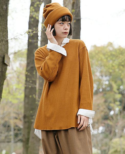 ニット/セーター Edwina hoerl  SUMMER KNIT TEE Edwina Hoerl T-SHIRT[26/EH35TS-01/B]_