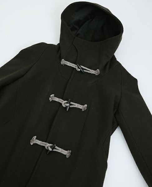 hatra ハトラ TOGGLE COAT[MOSS]_