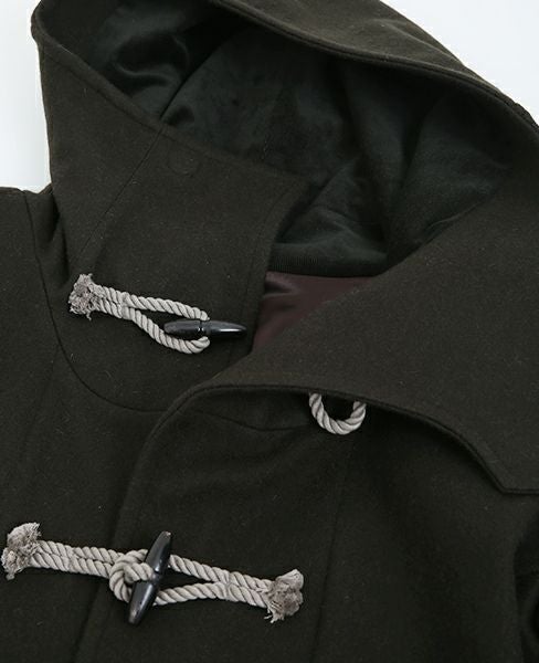 hatra ハトラ TOGGLE COAT[MOSS]_