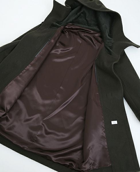 hatra ハトラ TOGGLE COAT[MOSS]_