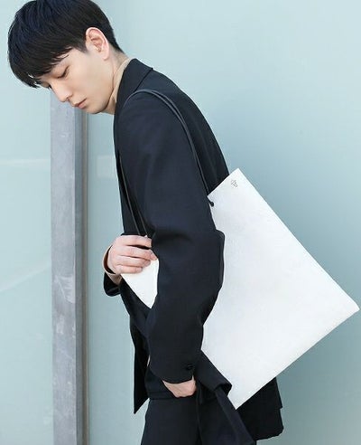 KAGARI YUSUKE.トートバッグ[w17-01-wh]