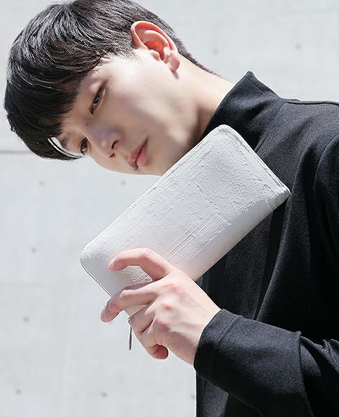 KAGARI YUSUKE.ジップウォレット[mw-09-wh]