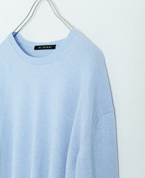 SI-HIRAI.CREW NECK WIDE [CHAW17-302WD]