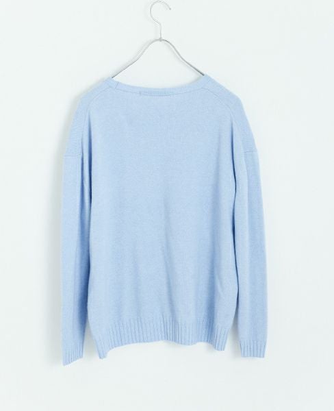 SI-HIRAI.CREW NECK WIDE [CHAW17-302WD]