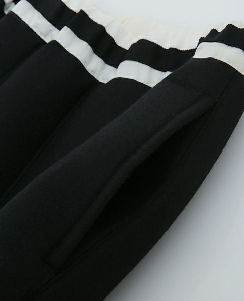 SWANLAKE.ボンディングチューリップスカート[SK-1006/BLACK]