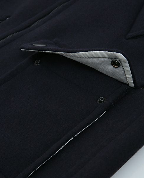 SWANLAKE.キルティングショルダーコート[CO-1005/BLACK]-Z