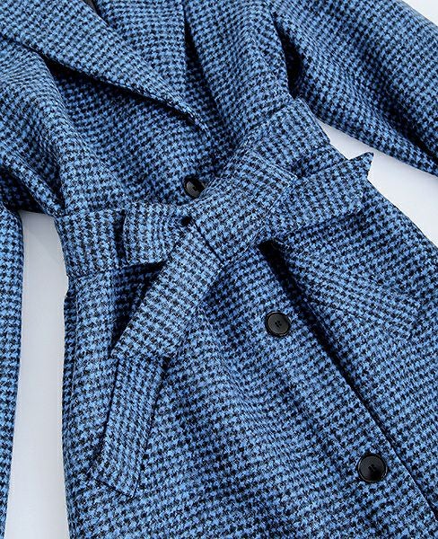 christian wijnants.CADIZ [3743 PIED DE POULE BLUE]