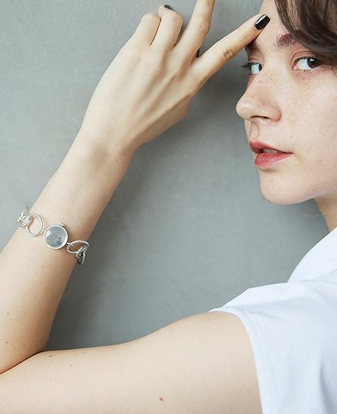 nejicommu ネジコミュ CONNECT CHAIN WATCH [SILVER]_