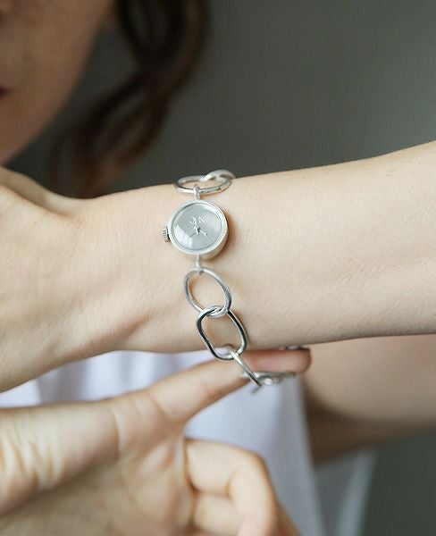 nejicommu .ネジコミュ.CONNECT CHAIN WATCH [SILVER]_