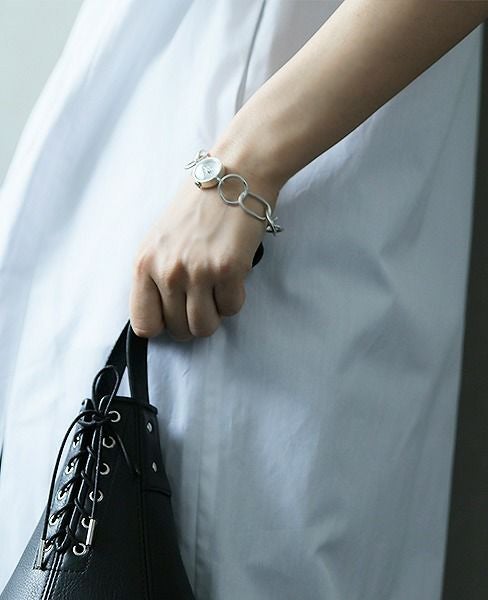 nejicommu .ネジコミュ.CONNECT CHAIN WATCH [SILVER]_
