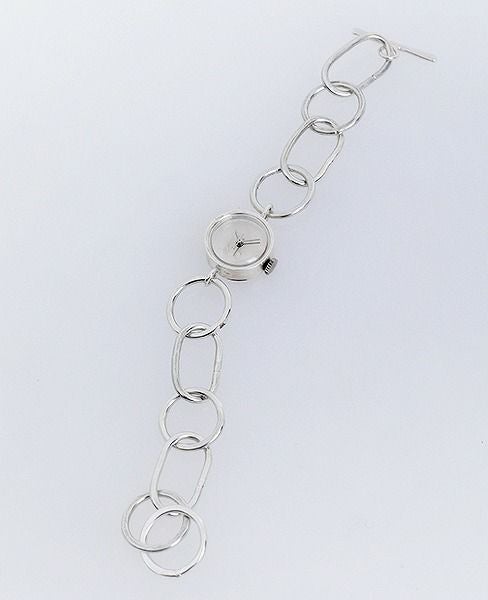 nejicommu ネジコミュ CONNECT CHAIN WATCH [SILVER]_