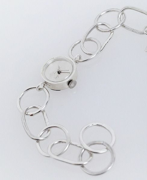 nejicommu ネジコミュ CONNECT CHAIN WATCH [SILVER]_