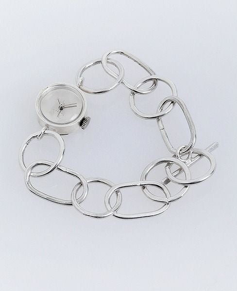 nejicommu .ネジコミュ.CONNECT CHAIN WATCH [SILVER]_
