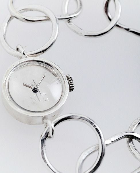 nejicommu .ネジコミュ.CONNECT CHAIN WATCH [SILVER]_