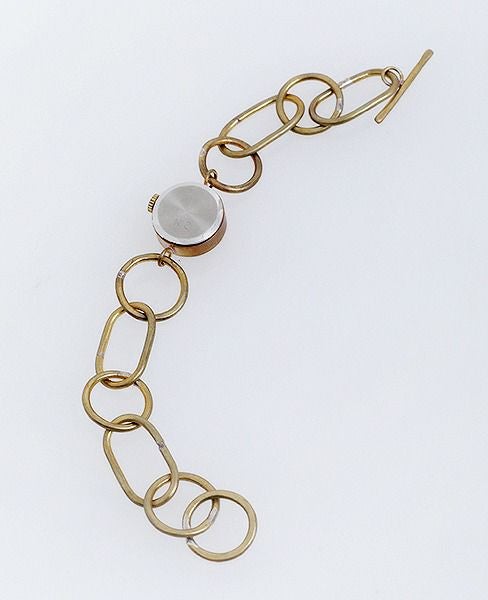 nejicommu.ネジコミュ.CONNECT CHAIN WATCH [BRASS]