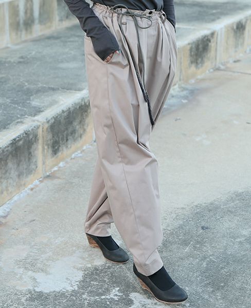 Edwina Hoerl×Palm maison 別注original pants [Greige]_