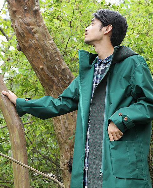 ohta dark green spring coat[18ss-jk-04D]