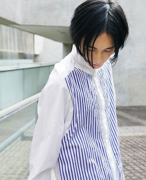 HENRIK VIBSKOV.BULLIT SHIRT[WHITE]_