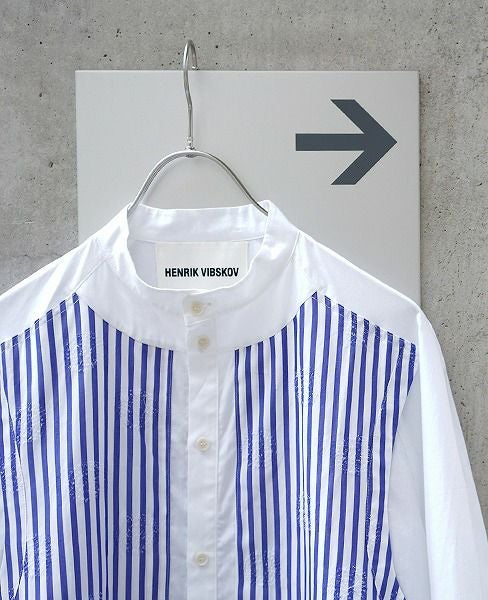 HENRIK VIBSKOV.BULLIT SHIRT[WHITE]_