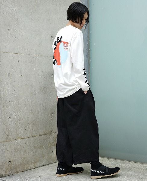 HENRIK VIBSKOV.LONG T-SHIRT[ECRU]_