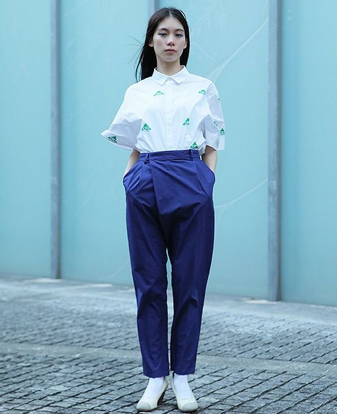 hatra ハトラ PANTS[BLUE]_
