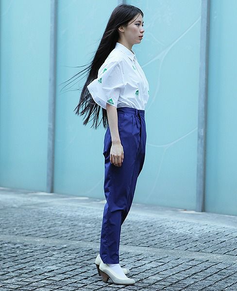 hatra ハトラ PANTS[BLUE]_
