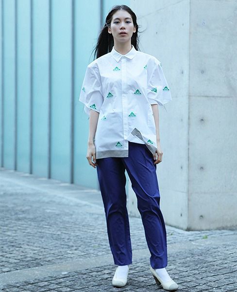 hatra ハトラ PANTS[BLUE]_