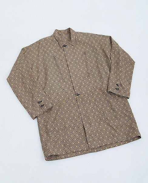 YANTOR Geometric Long Jacket[Y183JK01/YELLOW]