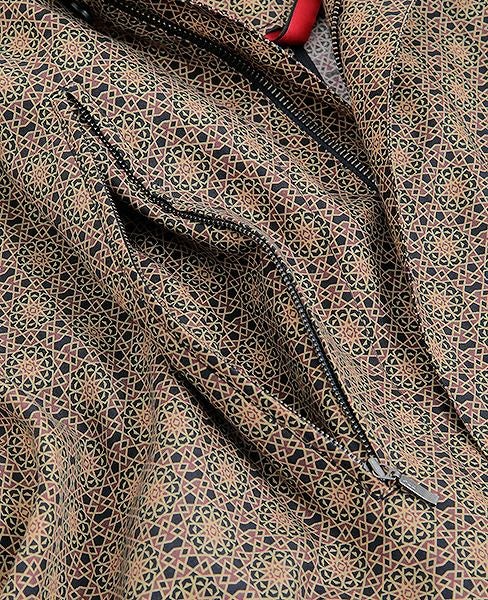 YANTOR.Geometric Long Jacket[Y183JK01/YELLOW]