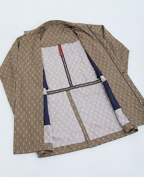 YANTOR Geometric Long Jacket[Y183JK01/YELLOW]