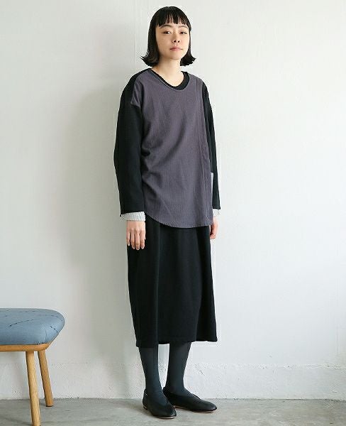 sneeuw.スニュウ.レイヤープルオーバー[snw18-33/B]