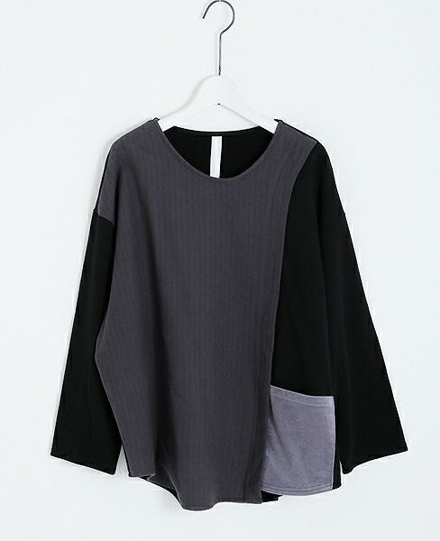 sneeuw.スニュウ.レイヤープルオーバー[snw18-33/B]