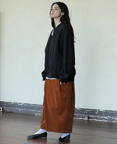 suzuki takayuki スズキタカユキ wide legged pants Ⅲ[A192-12/orange]
