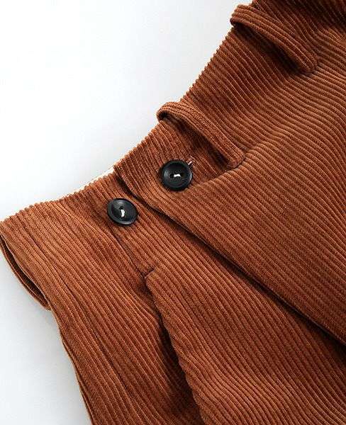 suzuki takayuki.スズキタカユキ.wide legged pants Ⅲ[A192-12/orange]