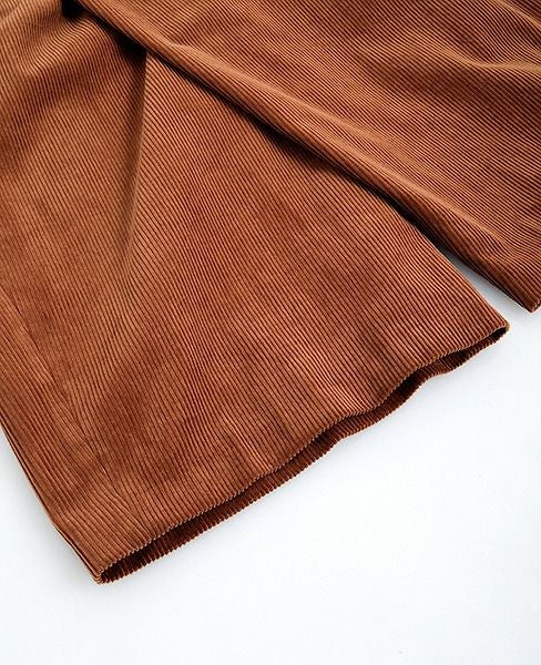 suzuki takayuki.スズキタカユキ.wide legged pants Ⅲ[A192-12/orange]