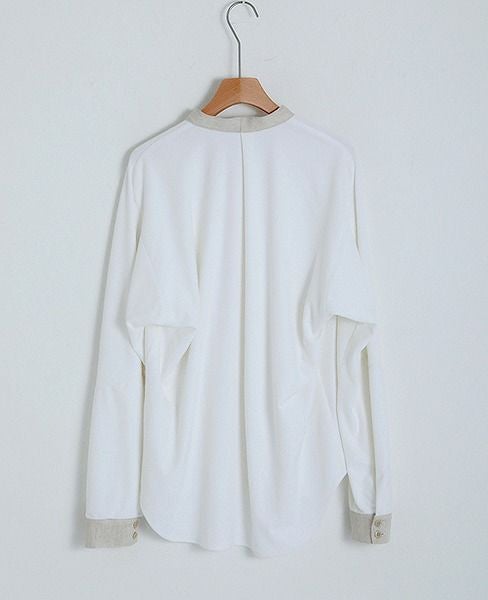 ohta.white pile shirts[st-11W]