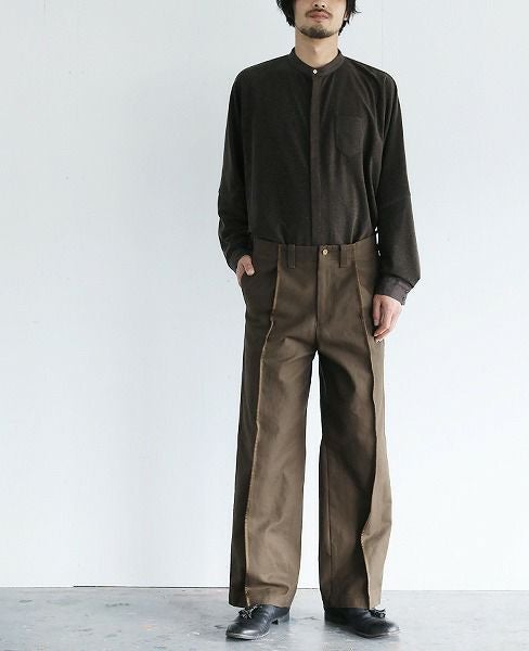 ohta.brown wide pants[pt-08B]