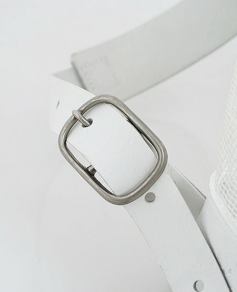 KAGARI YUSUKE.スクエアリュック[w18-05-wh/防炎]