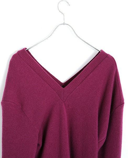 MIYAO ミヤオ.[KNIT/MP-N-02 / RED PURPLE]