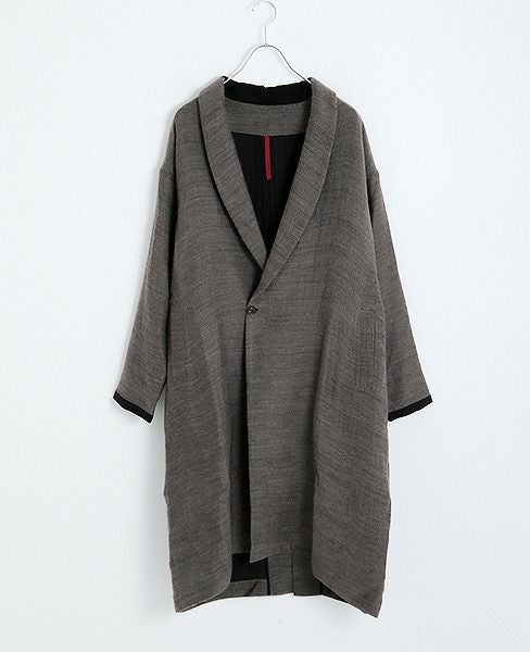 YANTOR.Double Face Wool Gown Coat[Y184CO04]