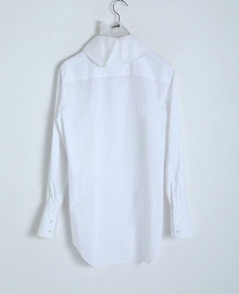 AKIKOAOKI.flower collar blouse[AA18AW-SH02/WH]