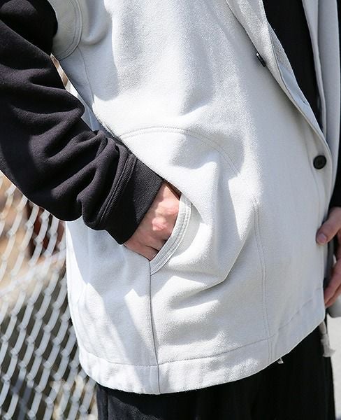 O project.SLEEVELESS HOODED SWEAT[06SW3/FOG]