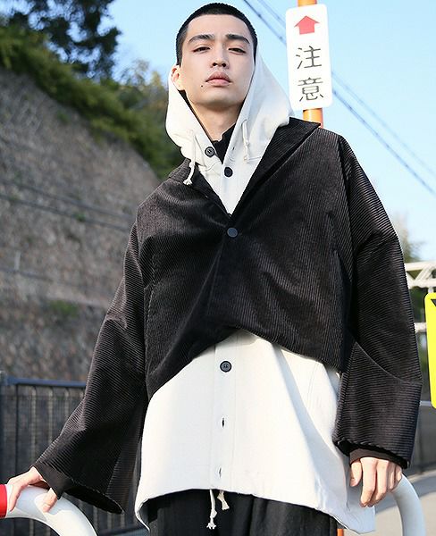 O project.SLEEVELESS HOODED SWEAT[06SW3/FOG]