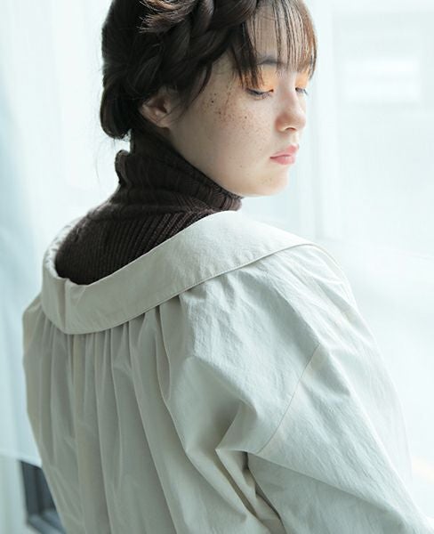 BELPER.GATHERD SHIRT DRESS [0914-1618]