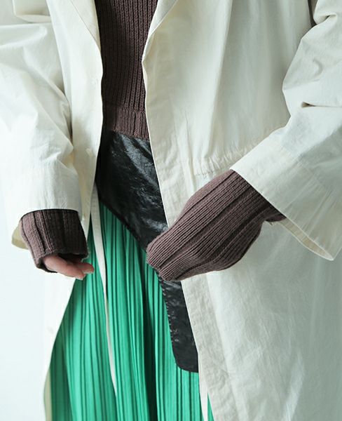 BELPER.GATHERD SHIRT DRESS [0914-1618]