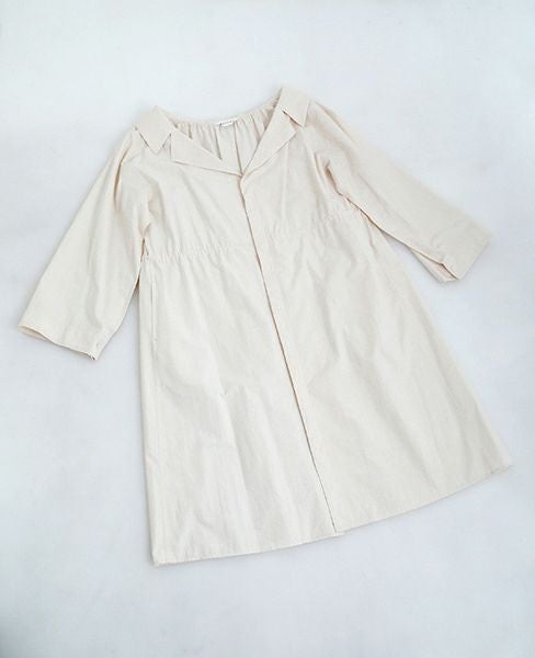 BELPER.GATHERD SHIRT DRESS [0914-1618]