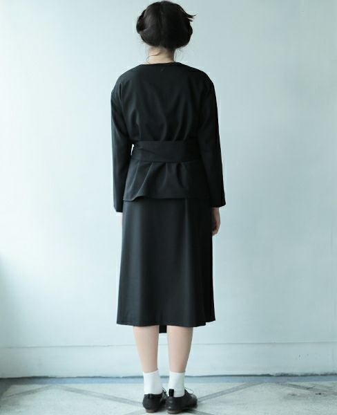 BELPER.CROSS BELT DRESS [0911-1318]