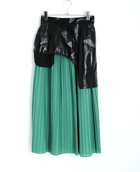 BELPER.LAYERED PLEATS SKIRT [0912-1218]