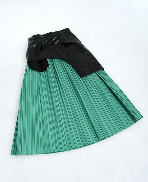 BELPER.LAYERED PLEATS SKIRT [0912-1218]