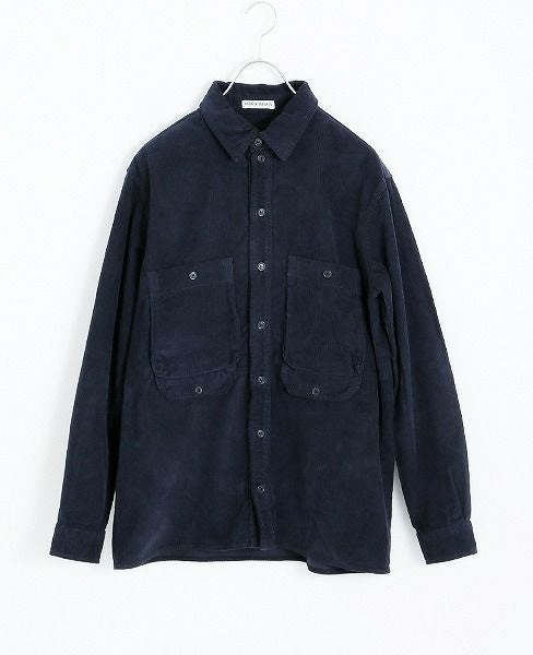 HENRIK VIBSKOV.SHIRT[BLUE CORD]_